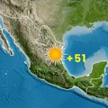 Rekordne vrućine u Meksiku: Temperatura prešla 51°C