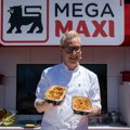 Rudolf van Vin predstavio kupcima u MEGA MAXI-ju kolač sa jabukama