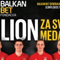 "Srce Srbije" - Fondacija Balkan Bet donira milion dinara za svaku olimpijsku medalju