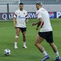 VIDEO Arnautović i Radonjić pravili šou na treningu Zvezde, scene koje raduju pred meč sezone