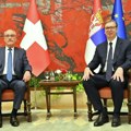 Vučić se sastao sa predsednikom Švajcarske, sledi plenarni sastanak delegacija dve zemlje
