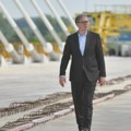 Spojena glavna konstrukcija mosta preko Dunava kod Novog Sada u okviru Fruškogorskog koridora; Vučić: Dobro što se završava…