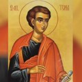 Danas je Tomindan: Srpska pravoslavna crkva slavi Svetog apostola Tomu