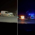 Još jedna teška nesreća! Sudarila se dva vozila na auto-putu kod Stare Pazove, jedno se zapalilo (video)