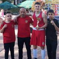 Trijumfovali Aleksa, Andrej i Strahinja: Trojica boksera Banata nastupe završili pobedama