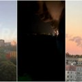 (Video, foto) ruska luka u plamenu, obustavljeni letovi Građani u panici, prvi napad na ovo mesto