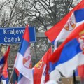 U Čačku protest večeras u 20 časova