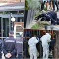 Prvi snimci sa mesta ubistva i pucnjave u Višnjičkoj banji Izrešetali ih iz kombija, pa se dali u beg! Policija blokirala…