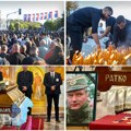 (Foto, video) Sahrana Ratka Mladića: Masa ljudi ispred crkve u kojoj je izložen končeg, zatvorene okolne ulice