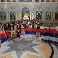 Patrijarh Porfirije dočekao decu iz Republike Srpske u Hramu Svetog Save