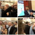 Vučić i Šapić se družili sa mladima u Sava centru Svi su želeli da naprave selfi sa predsednikom na koktelu