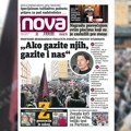 „Nova“ piše: Profesori beogradskih fakulteta podržali protest studenata – „Ako gazite njih, gazite i nas“