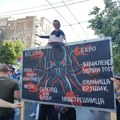 Blokiran kružni tok na Slaviji uoči studentskog protesta "Vidimo se na Vidovdan"