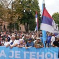 Грађани који су данас пешке кренули из Новог Сада стигли у Сремске Карловце