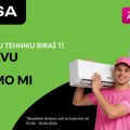 Tehnomedia tokom juna nudi besplatnu dostavu za VESA klime i belu tehniku