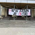 Почео протест подршке студенту Л.С. и професорки Сузани Роган (БЛОГ)