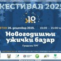 Novogodišnji užički bazar u okviru jubilarnog 10. Međunarodnog festivala prirode i kulturnog nasleđa „Žestival“