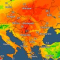 (Mapa, video) Beograd topliji od Bengazija i Kaira, Srbija u centru toplotnog talasa, cela zemlja se crveni: A za Đurđevdan…