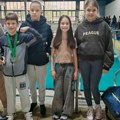 Fantastičan rezultat „Posejdona“: Sedam medalja malim paraćinskim plivačima sa Šarengradskog kupa