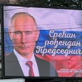 Rođendanska čestitka Putinu na bilbordima u centru Niša