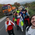 Студенти из Новог Пазара настављају пут до Новог Сада, вечерас стижу у Косјерић ВИДЕО
