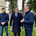 Ministar Nemanja Starović obišao radove na rekonstrukciji pirotske Gimnazije