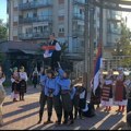 Folklorni ansambl "Mokra gora" iz Zubinog Potoka posetio opštinu Apatinu