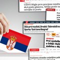 Ovako su hrvatski portali prokomentarisali prve rezultate izbora u Srbiji