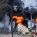 Ukrajinski napad na skladište nafte u Kurskoj oblasti (video)