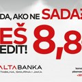 Posebna ponuda ALTA banke, kredit koji apsolutno vredi!