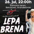 Koncert Lepe Brene u Aranđelovcu