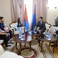 Mladi niški sportisti gosti Gradske kuće posle uspeha na Evropskom olimpijskom festivalu mladih