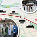 Mapa kretanja litije na Spasovdan Beograd slavi slavu: Stigla i jedna od najvećih svetinja pravoslavlja, građani će moći da je…