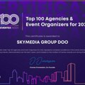 SKYMUSIC uvršten u top 100 organizatora događaja za 2024. godinu na globalnom nivou