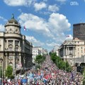 Studenti i sindikati na zajedničkom protestu u Beogradu