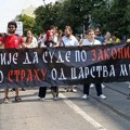 "Nepoznavanje prava škodi": Studenti krenuli ka tužilaštvu da predaju krivičnu prijavu protiv predsednika Srbije