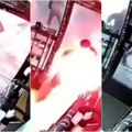 (VIDEO) Baklje, kaiševi… Nasilje ispred Partizanovog stadiona
