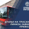 Linija 605 ne saobraća kroz Velike Pčelice i Dulene, ostale linije neometano funkcionišu