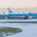 Otkazano 450 letova na aerodromu Shiphol zbog snežnog nevremena