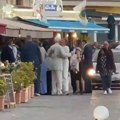Melina blista u beloj venčanici, otac je grli: Emotivne scene ispred prestižnog restorana u Monaku