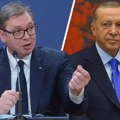 Vučić: Obavestio sam Erdogana o eskalaciji nasilja nad srpskom zajednicom na KiM