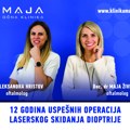 Klinika Maja – 12 godina uspešnih operacija laserskog skidanja dioptrije