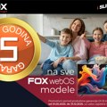 Fox televizori – pametan izbor uz čak 5 godina garancije!
