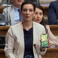 Marinika Tepić pokazala nove snimke na kojima su navodno paketi droge sa Vučićevim likom