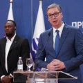 Vučić se sastao sa Juseinom Boltom u Palati Srbija