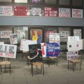 Otvorena izložba Transparenti govore u Zoni slobode u kampusu novosadskog univerziteta