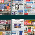 Naslovne strane sutrašnjih novina: Prelistavanje štampe za utorak, 19. avgust 2025. godine