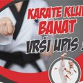 Karate klub “Banat” vrši upis novih članova! Uđite u Novu godinu sa novim veštinama! Karate klub Banat