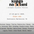 Evropski književni festival Knjiga na (s)ceni u naredna tri dana u Češkom domu u Beogradu