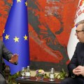 Vučić i Košta u Palati Srbija: Svečani doček sa vojnim počastima za predsednika Evropskog saveta